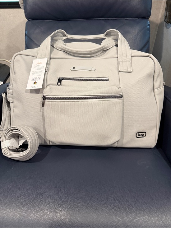 lug Handbags - lug matte luxe Charger  Weekender Bag Cloud Gray